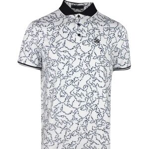 G/Fore Men's XL Star Dust Banded Sleeve Tech Jersey Golf Polo MSRP $120